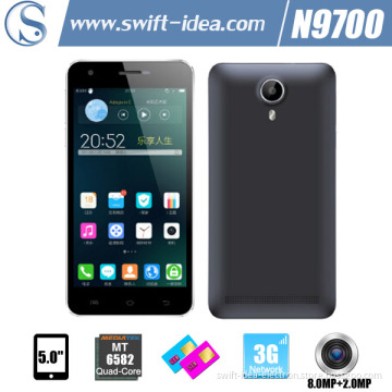 5.0 Inch IPS Mtk6582 Quad Core 8.0MP Amera Smartphone Dual SIM (N9700)